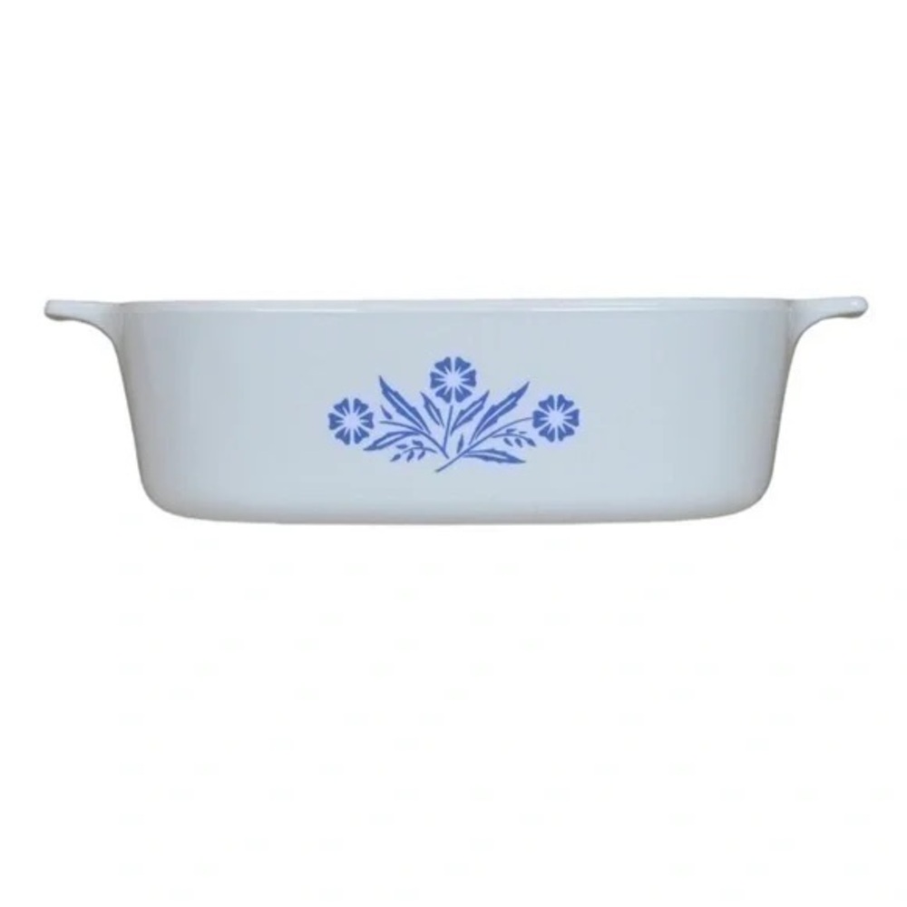 Corningware Floral Blue and White Bakeware